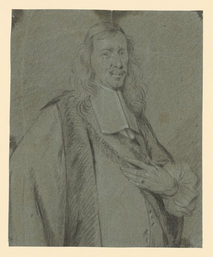 Portrait of a Man (Cleric) in Half-Length Facing Right