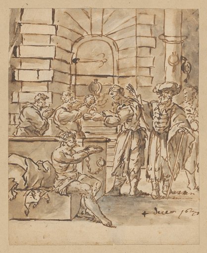 A Nobleman Visits Prisoners