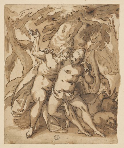 Lovers under a Tree