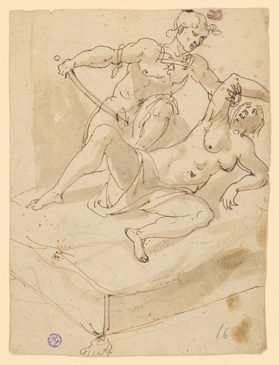 Tarquinius Threatens Lucretia