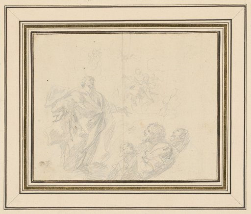 Christ Walking on the Sea to Meet the Disciples (?)
