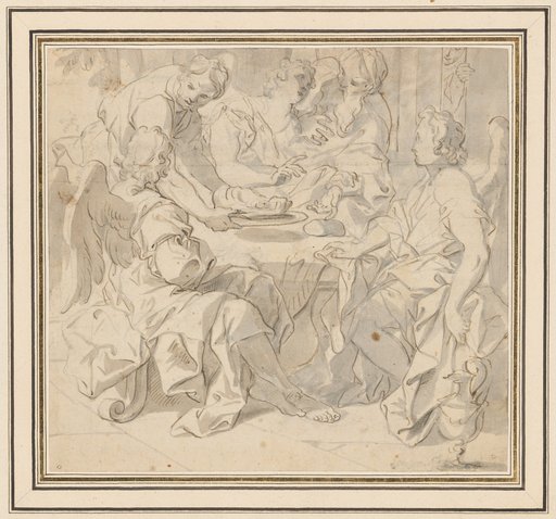 Abraham Entertains Three Angels