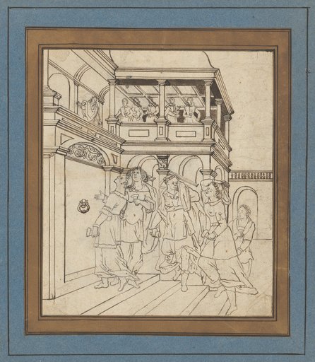 The Foolish Virgins Before the Bridegroom's Palace