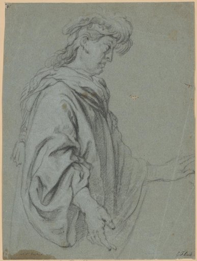 Half-Length Portrait of a Man with a Feathered Hat