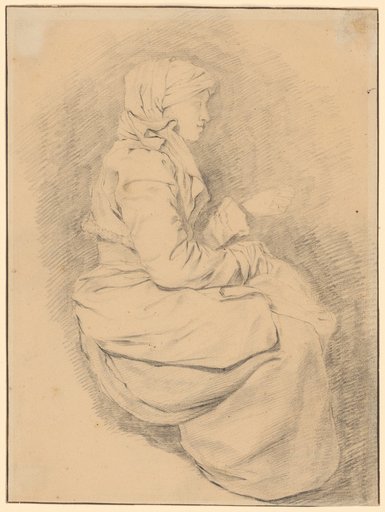 Seated Peasant Woman or Maid