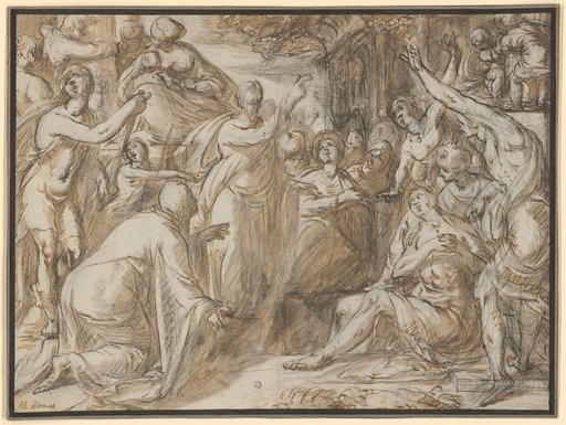 Auferweckung des Lazarus (?)