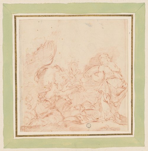 Antique Sacrificial Scene