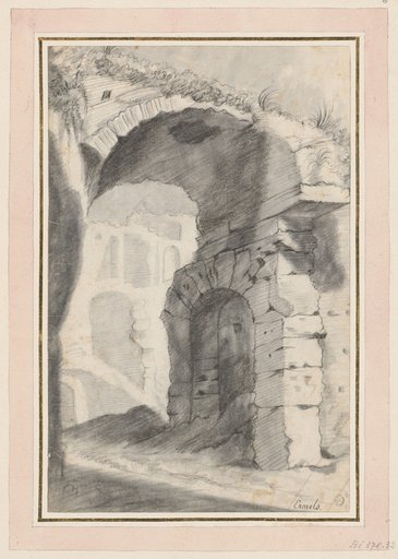View Through a Gateway into the Interior of the Colosseum