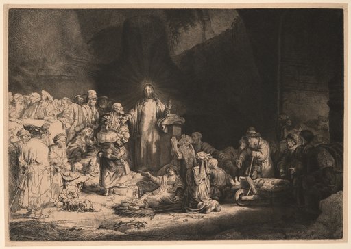 Christ Healing the Sick ("The Hundred Guilder Print")