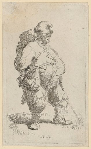Man urinating