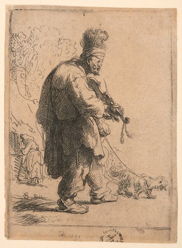The blind fiddler