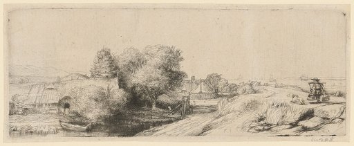 The Landscape with the Milkmaid ("Het Melkboertje")