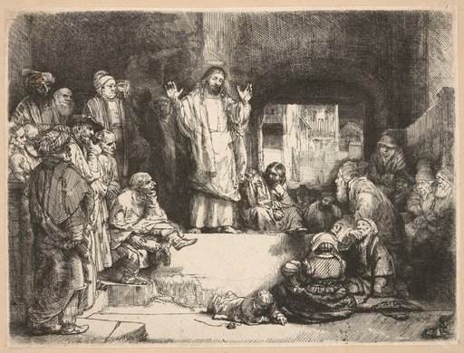 Christ Preaching ("La Petite Tombe")