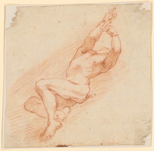 Recumbent Male Nude