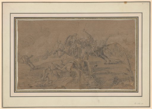 Cavalry battle