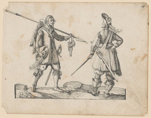 Encounter of Two Armed Men