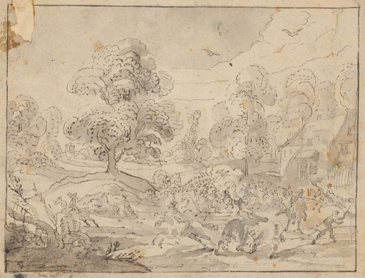 Cavalry in a Wooded Area