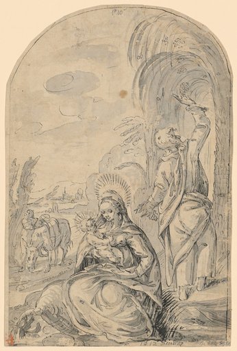 Rest on the Flight into Egypt