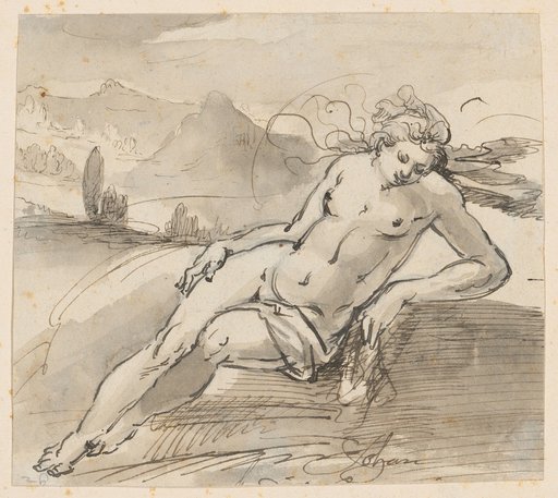 Female Nude in a Landscape