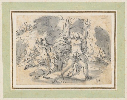 Daphne Fleeing from Apollo