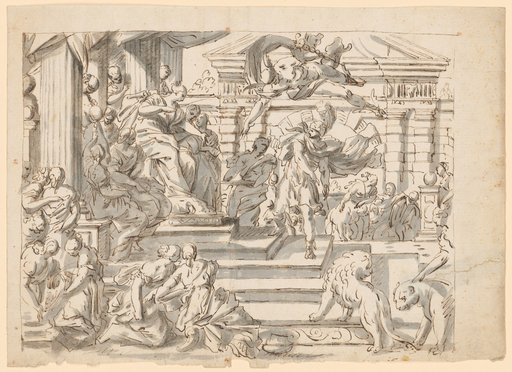 Dido Receives Aeneas (?)