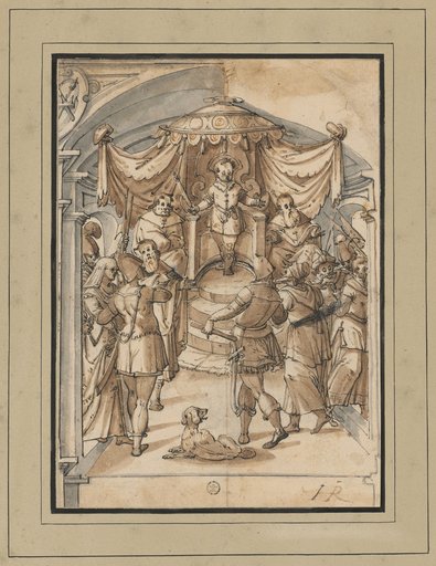 Young Daniel Confronts the Elders Accusing Susanna