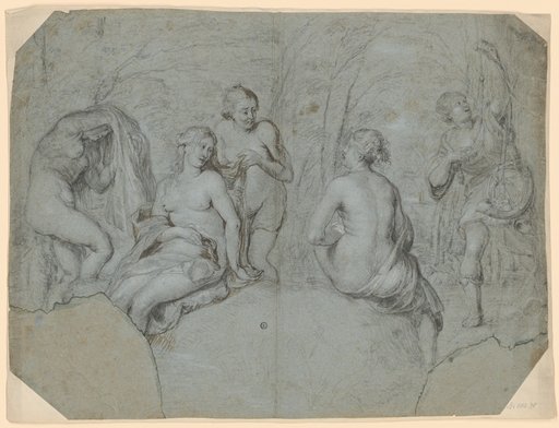 Diana and Her Nymphs Bathing