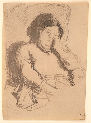 Sleeping woman