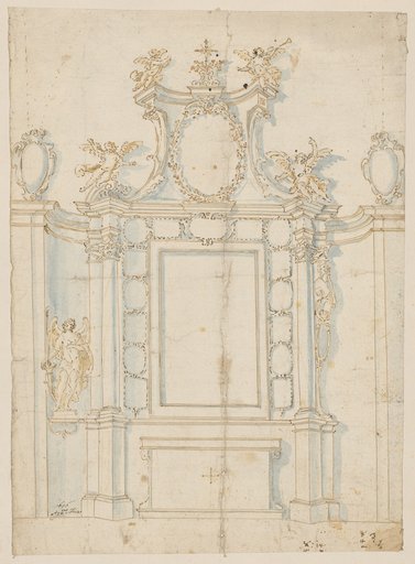 Design for an altarpiece