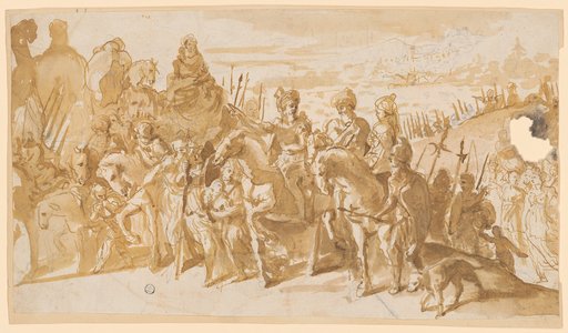 Scene of the Exodus (Old Testament)