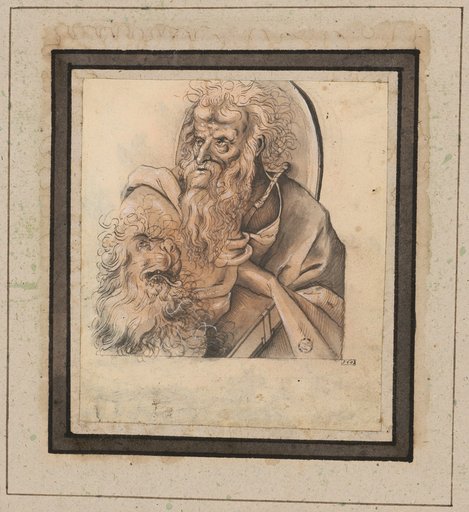 Evangelist Mark with the lion