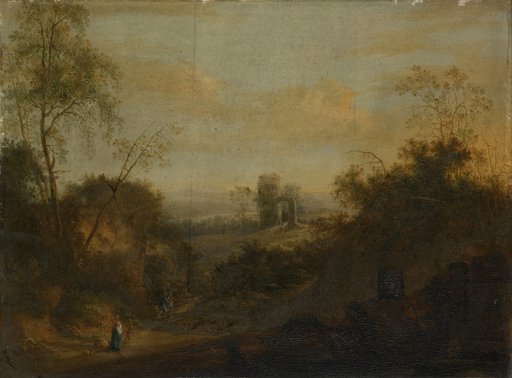 Landscape with Ruins and Figures