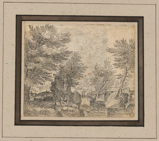 Wooded River Landscape