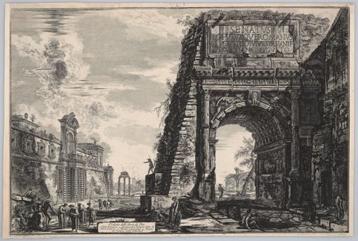 View of the Arch of Titus