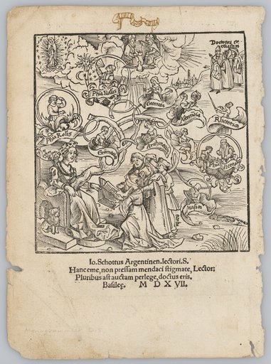 The Genealogy of the Liberal Arts (Monogrammist DS)