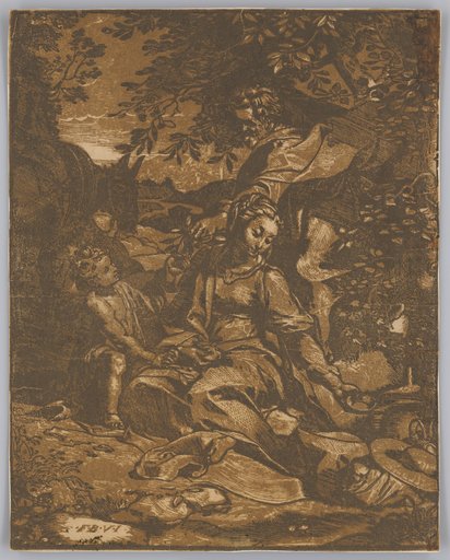 Rest on the Flight into Egypt, so-called Madonna with the Bowl