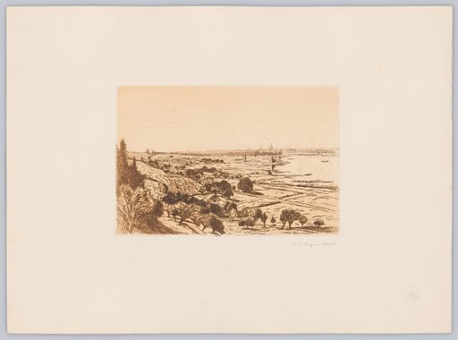 View from the Swiss Shore to Constance