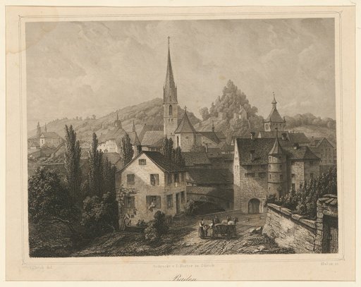 View of Baden (Canton of Aargau)