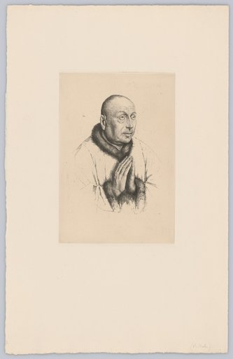 After Hubert and Jan van Eyck: Portrait of the Donor of the Ghent Altarpiece, Jodocus Vyd