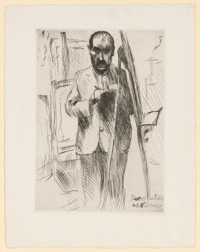 Self-Portrait at the Easel
