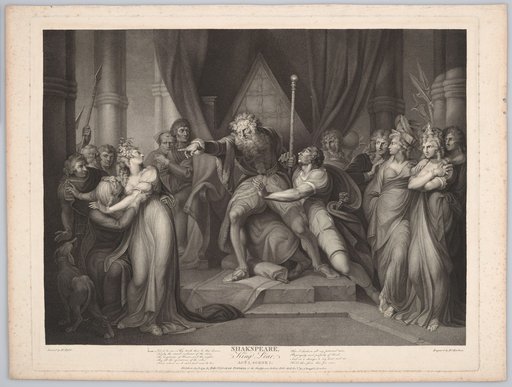 William Shakespeare, King Lear, Act I, Scene I