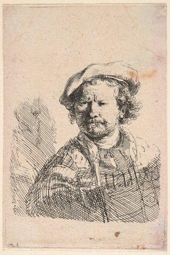 Self-Portrait with Cap