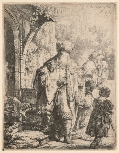 Abraham Casts Out Hagar and Ishmael