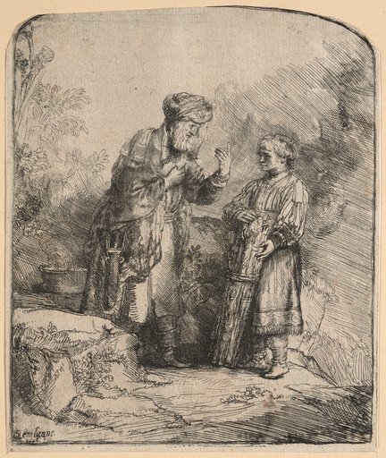 Abraham and Isaac in Conversation