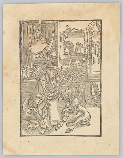 St. Jerome Removing the Thorn from the Lion's Paw