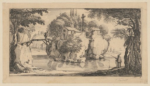 Hermitage on a River Island