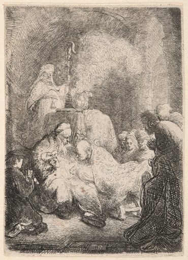 The Circumcision in the Temple: Small Plate