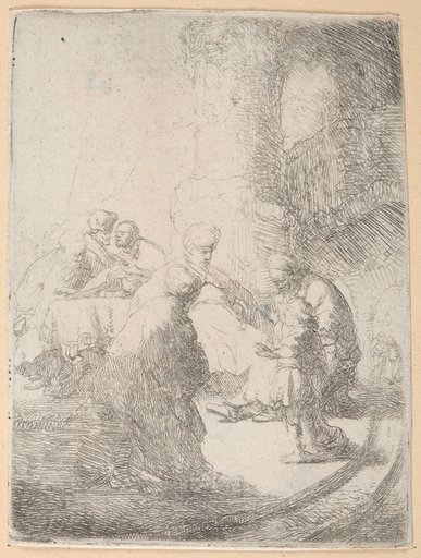 The Twelve-Year-Old Jesus Among the Scribes
