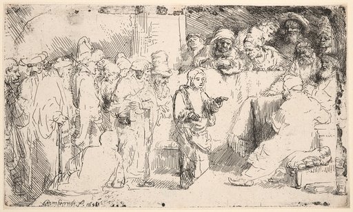 The Twelve-Year-Old Jesus Among the Scribes