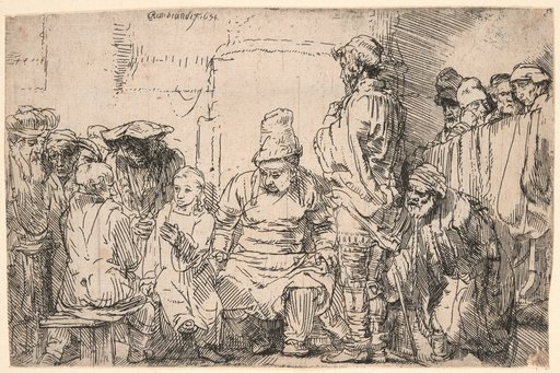 The Twelve-Year-Old Jesus Among the Scribes